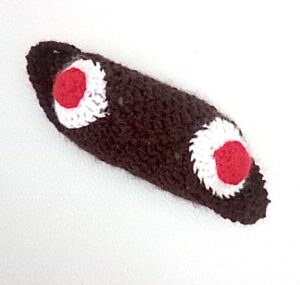 Cannolo siciliano di lana (confezione da 6pz)