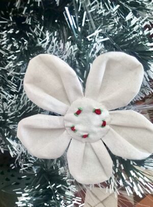 Fiorellino in puro cotone (confezione da 2pz)