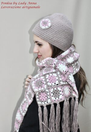 Sciarpa&cappello stile Granny