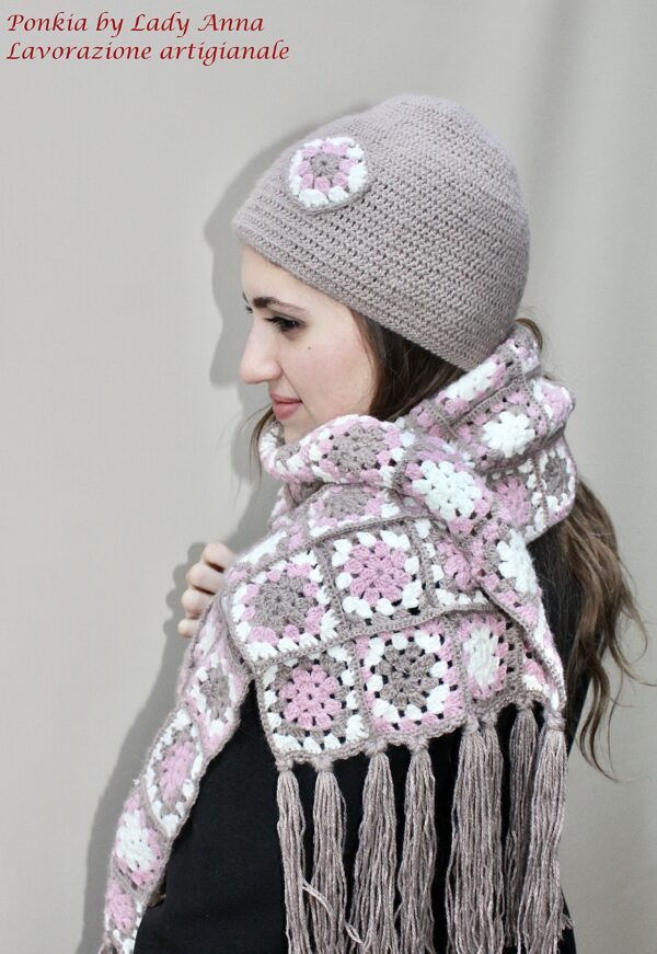Sciarpa&cappello stile Granny