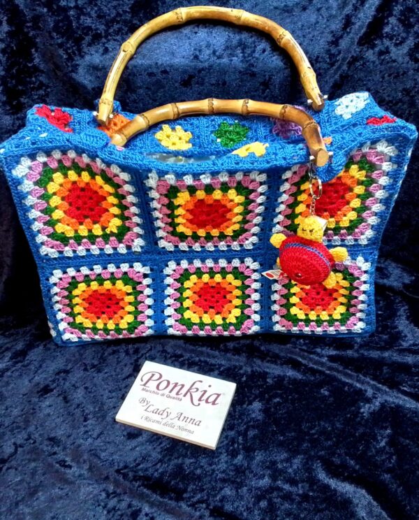 Borsa Granny con i colori della Pace